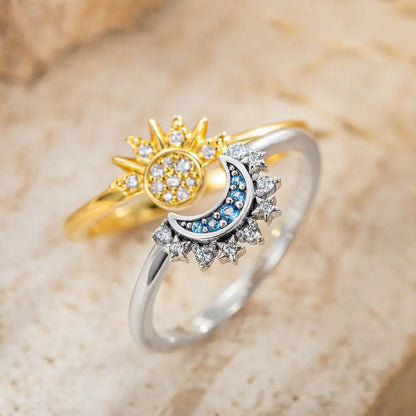 Celestial Sun & Moon Ring
