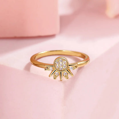 Celestial Sun & Moon Ring
